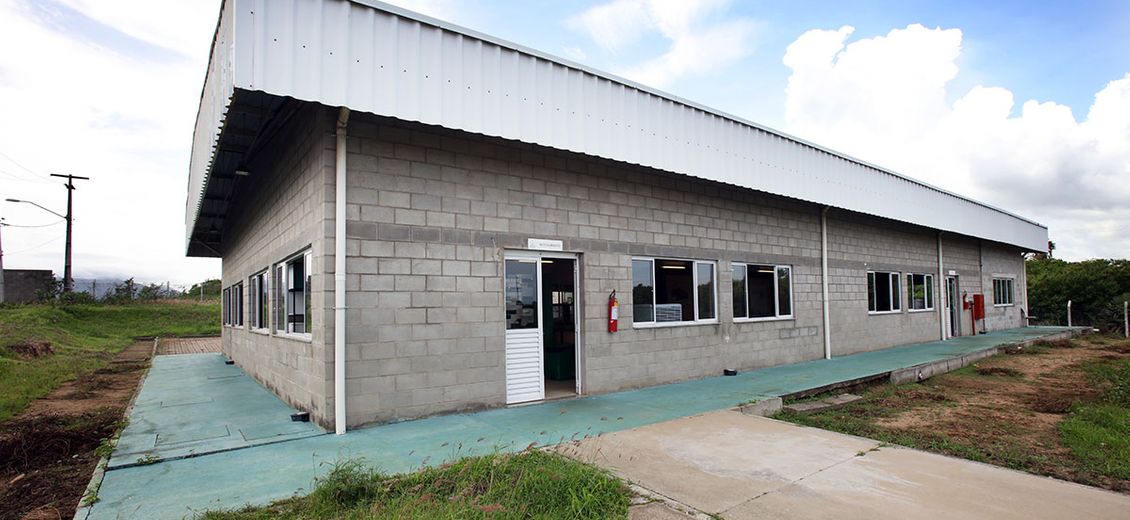 Vista externa do refeitório