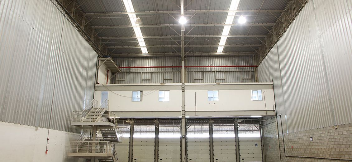 Módulo padrão com 06 portas de doca