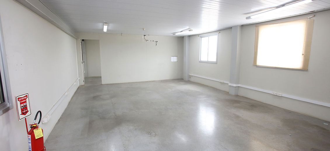 Vão do mezanino aberto com 5m de largura