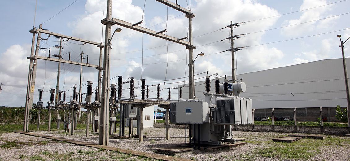 Subestação 69KV particular com Transformador WEG de 5/6.25MVA