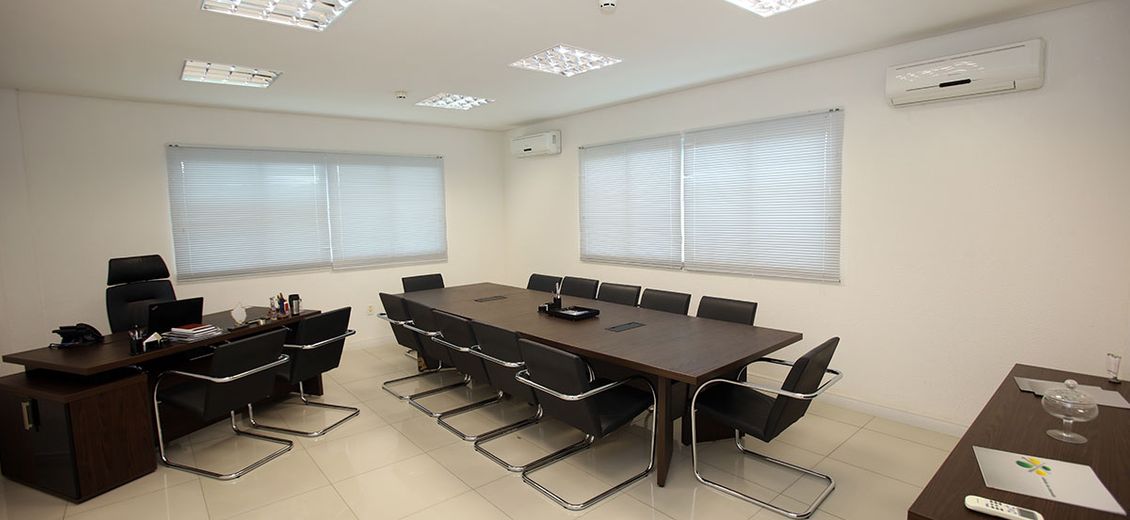 Sala de reuniões do condomínio